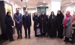 تهران / اولین نمایشگاه نقاشی خانم ثریا فولادگر نقاش ۷۲ ساله