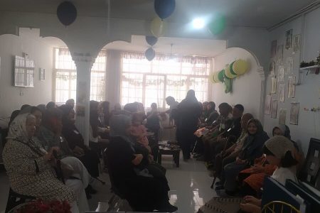 همدان/ جشن امید و نشاط در نخستین سالگرد مرکز روزانه سالمندان «سرو»