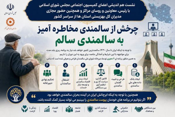 چرخش از سالمندی مخاطره آمیز به سالمندی سالم 