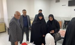 اصفهان/ بازدید مشترک نماینده مجلس و مسئولان بهزیستی از مرکز توانبخشی سالمندان مهرورزان خوروبیابانک